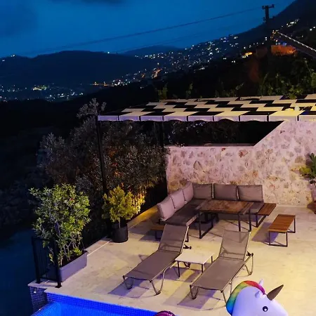Villa Luxury With Sea And Nature Views In Kalkanda Kaş